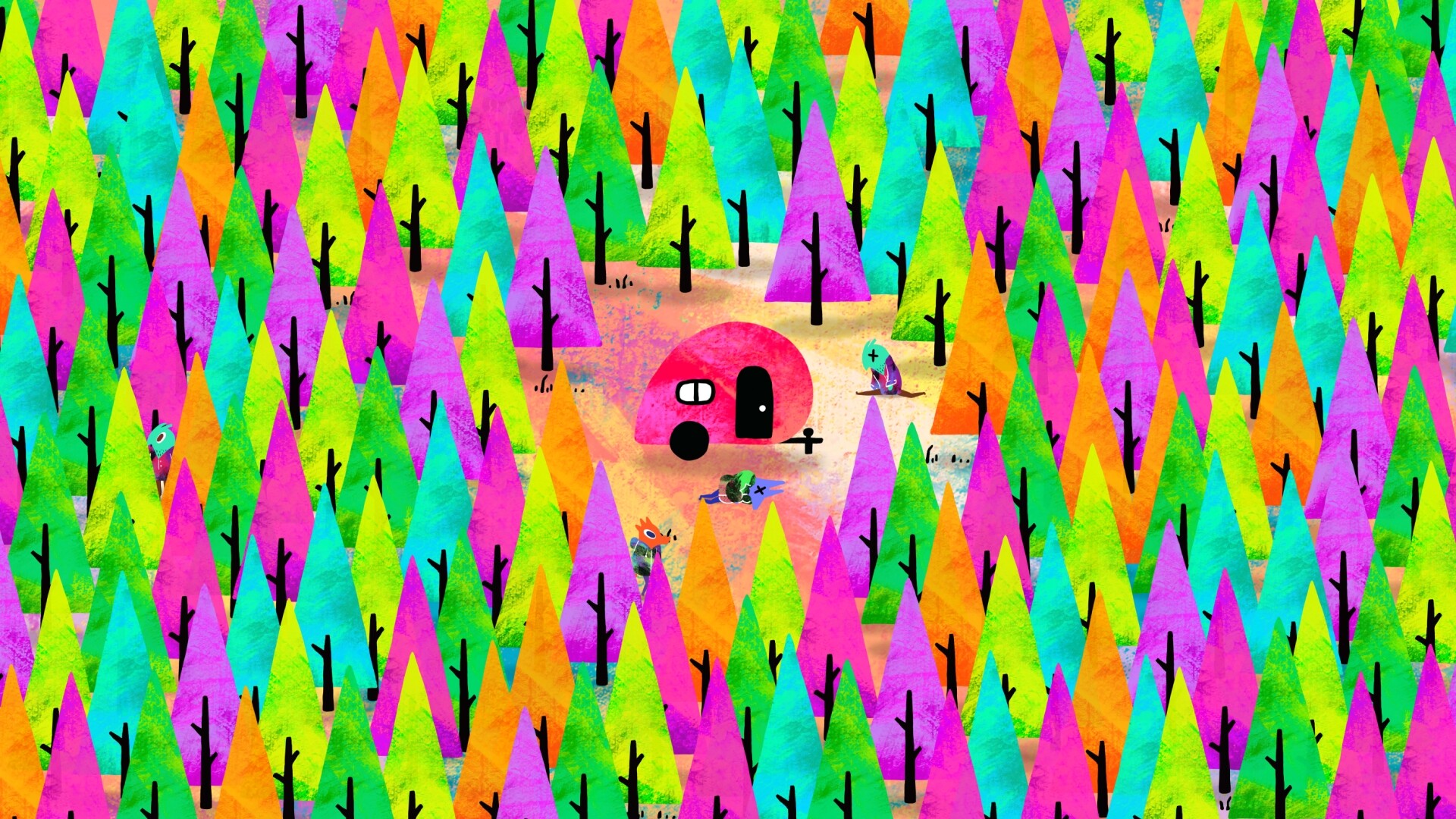 Neon Knives screenshot 1