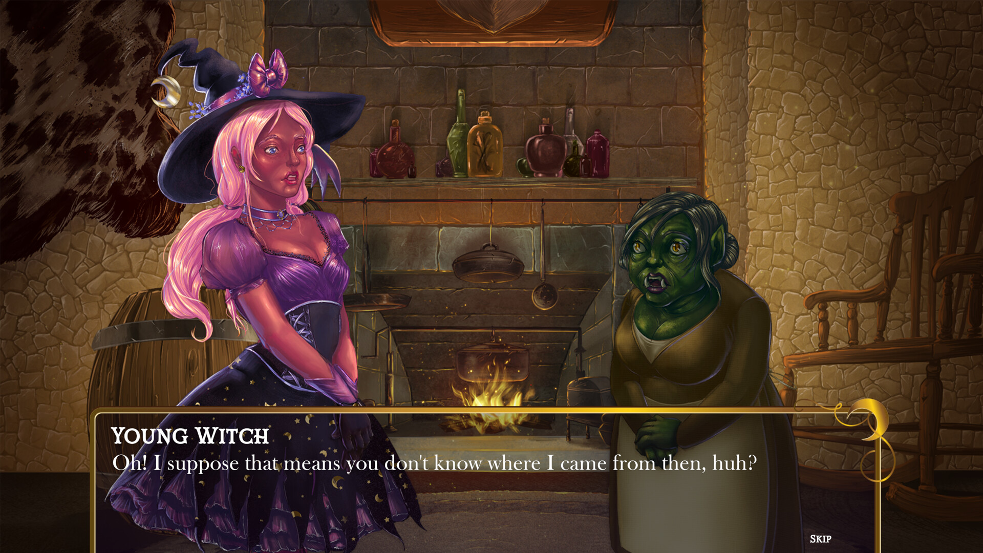 Lythe The Forgetful Witch: A Visual Novel screenshot 2
