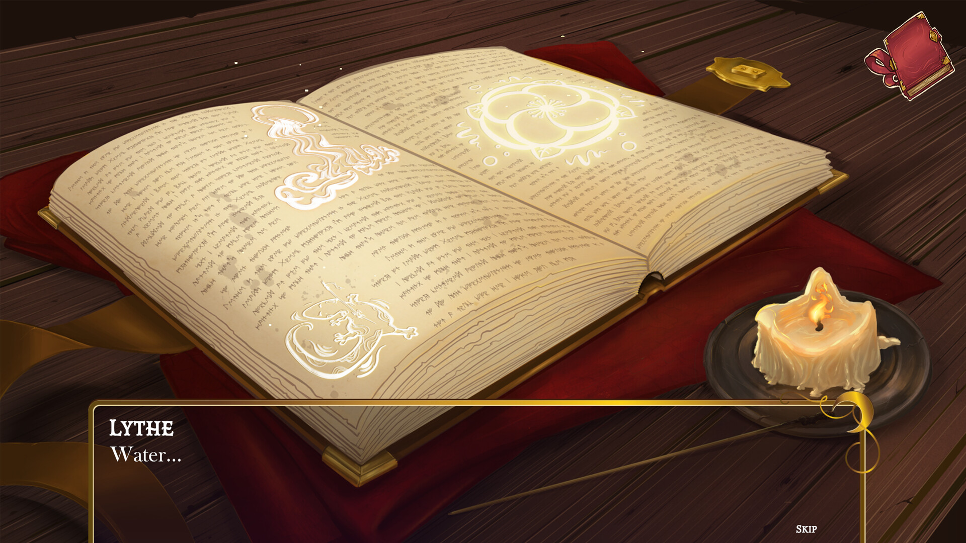 Lythe The Forgetful Witch: A Visual Novel screenshot 1