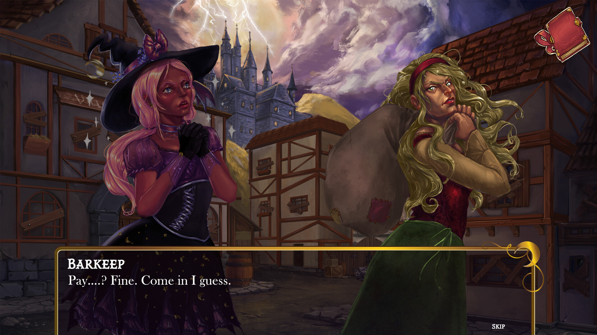 Lythe The Forgetful Witch: A Visual Novel screenshot 4