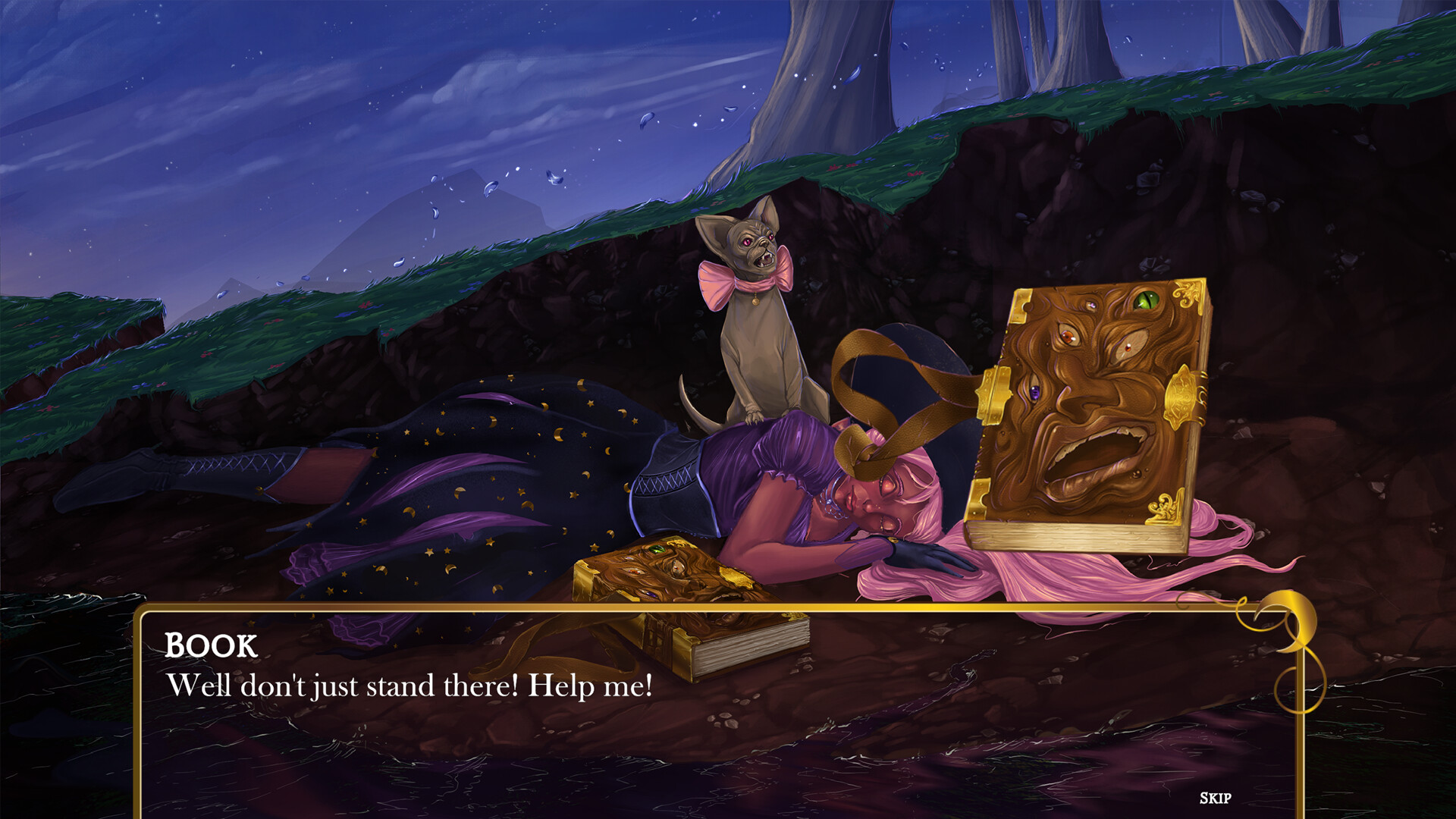 Lythe The Forgetful Witch: A Visual Novel screenshot 3