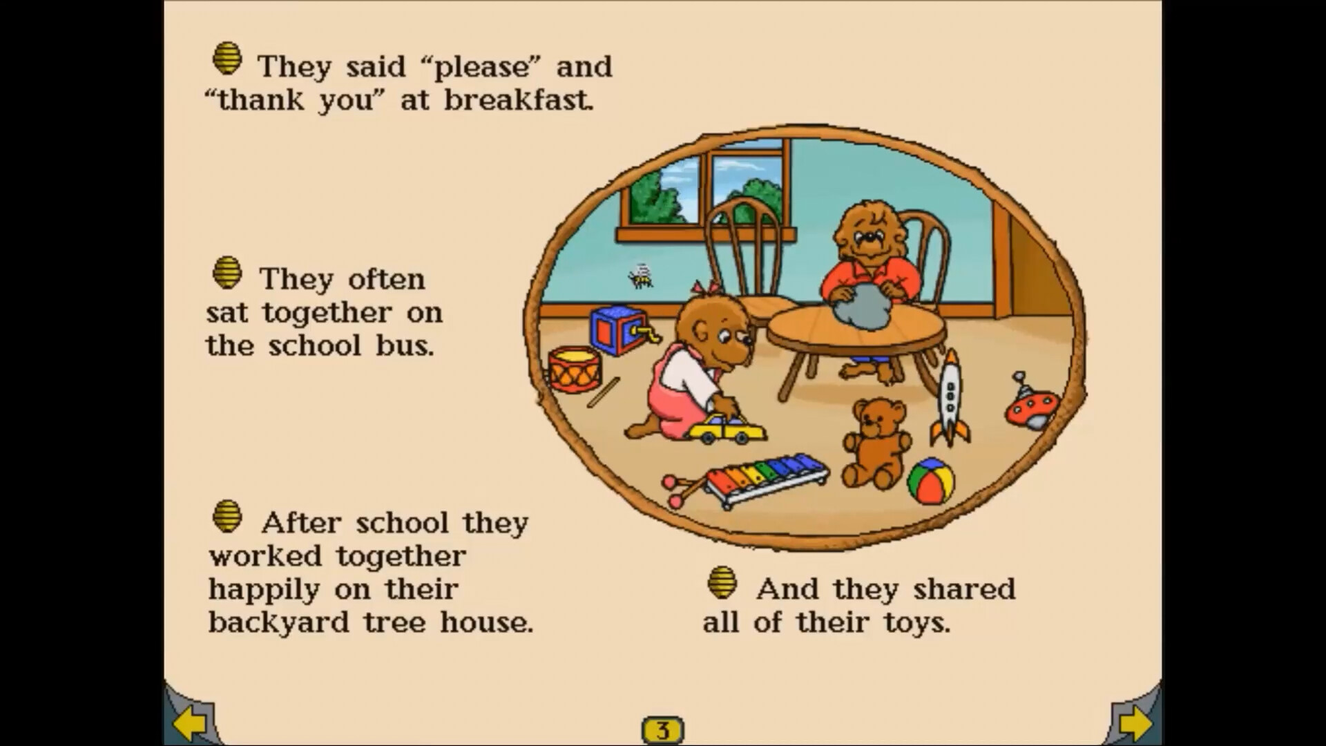 The Berenstain Bears Get in a Fight screenshot 1