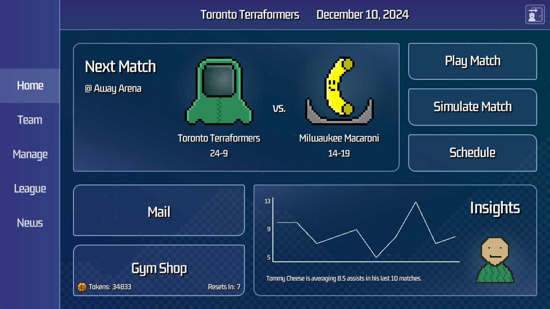 Hoops Ahead: Basketball Manager screenshot 1