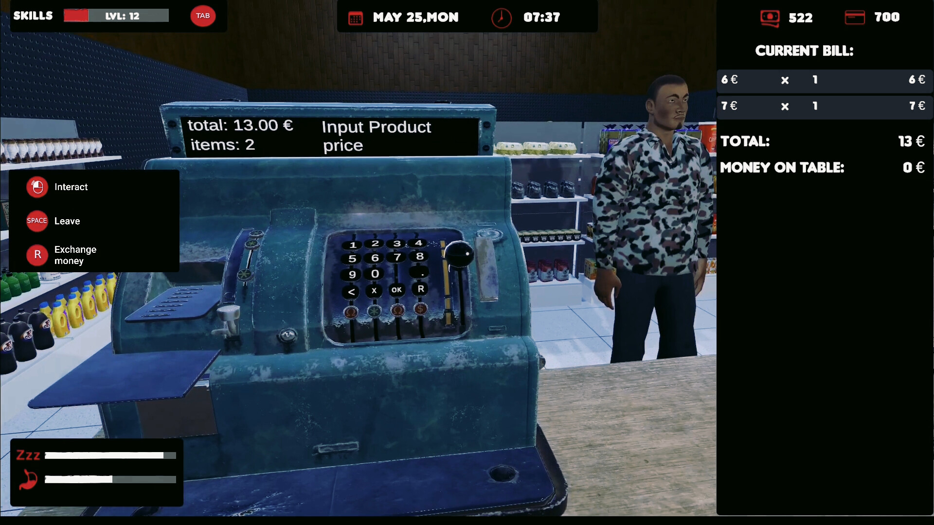 Supermarket Surviving Simulator screenshot 1