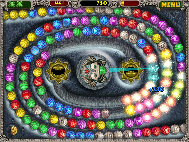 Zuma Deluxe screenshot 3