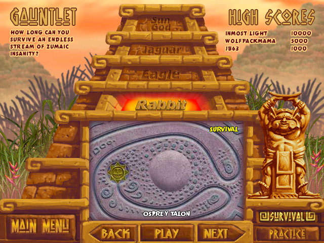 Zuma Deluxe screenshot 4