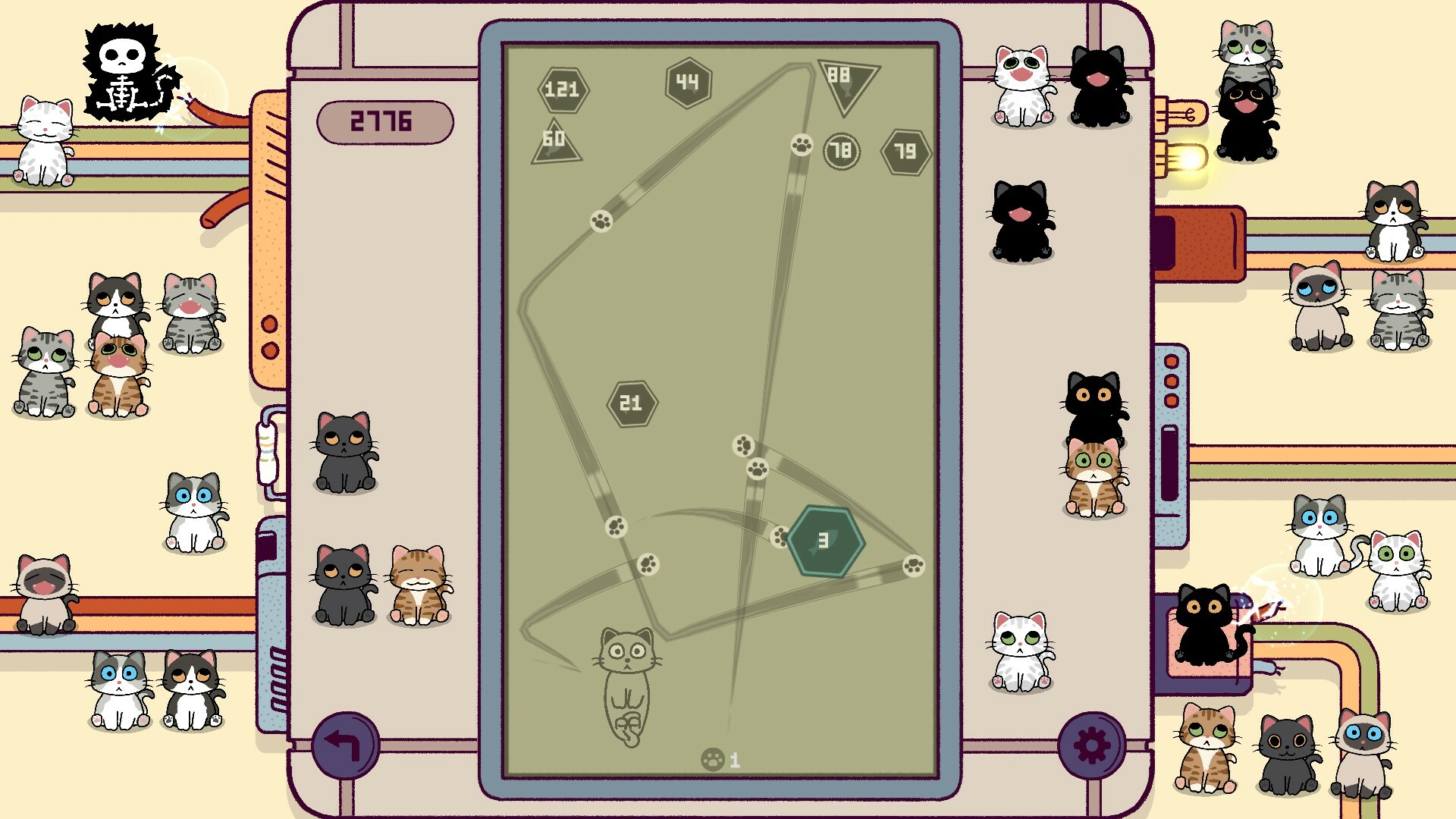Cats Bounce Ball screenshot 2