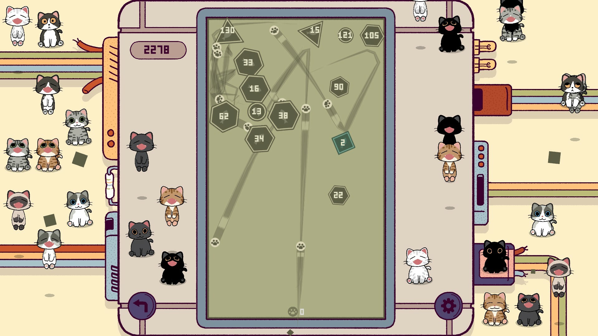 Cats Bounce Ball screenshot 5