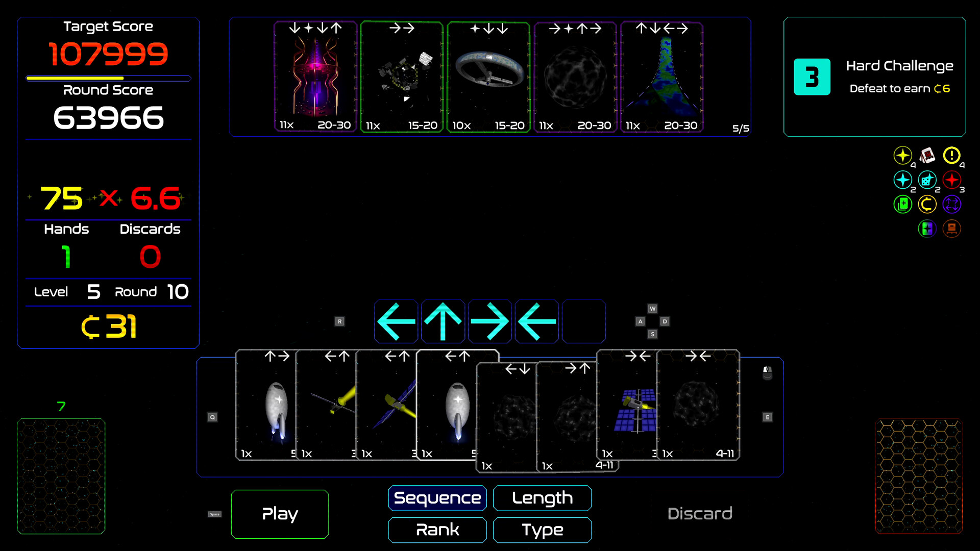 Cardinal Sequence screenshot 5
