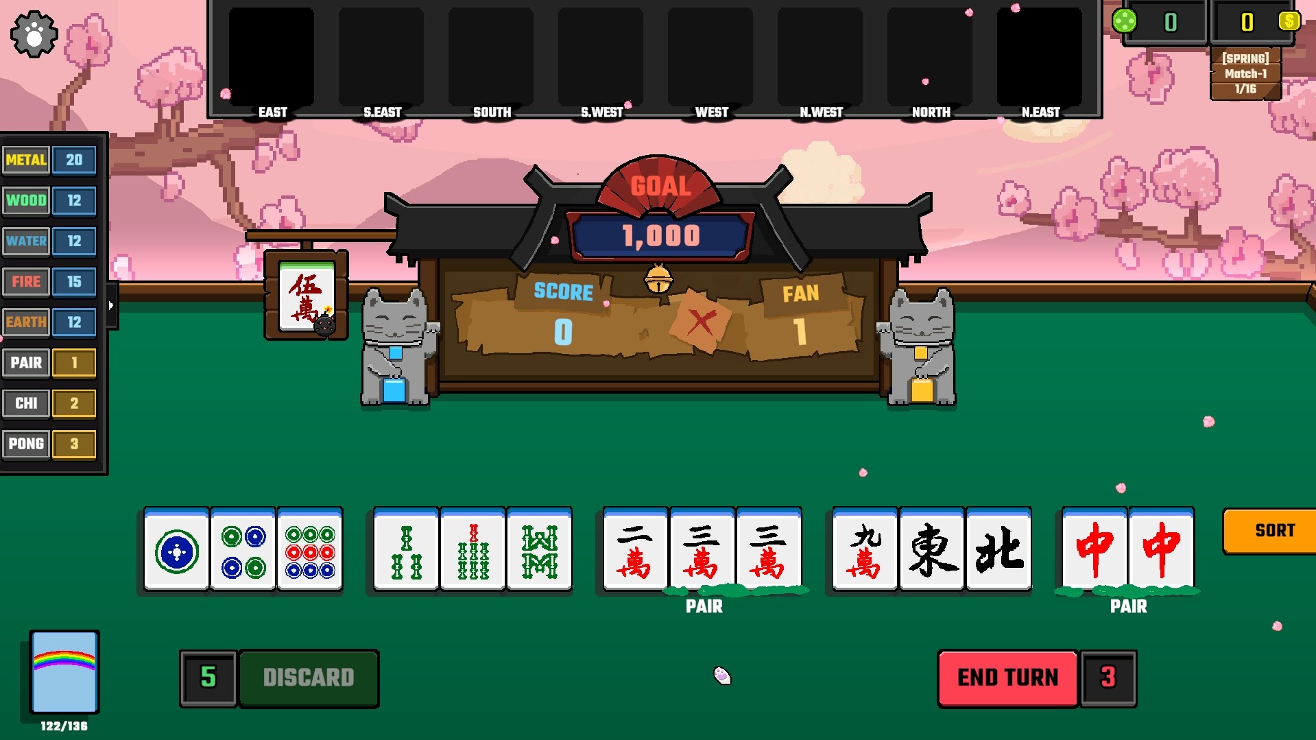 Feng Shui Meowjong screenshot 2