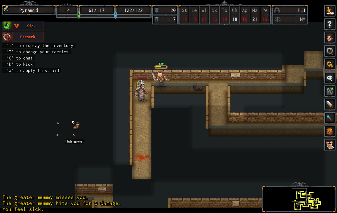 ADOM (Ancient Domains Of Mystery) screenshot 12