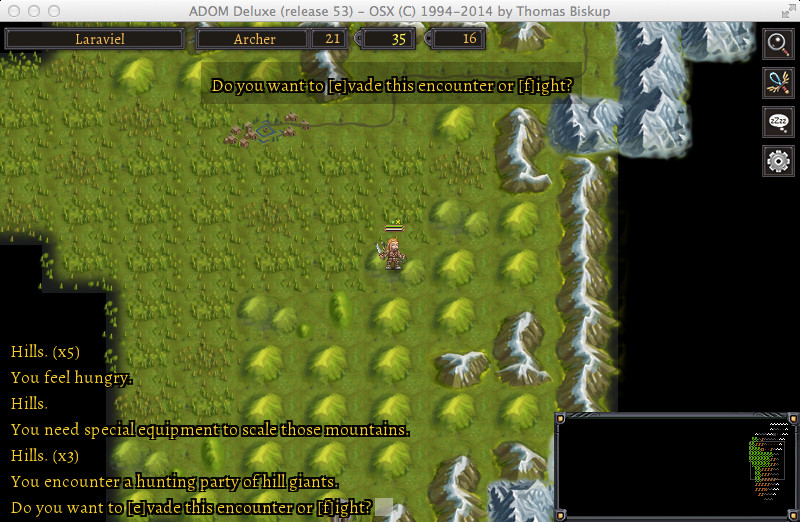 ADOM (Ancient Domains Of Mystery) screenshot 4