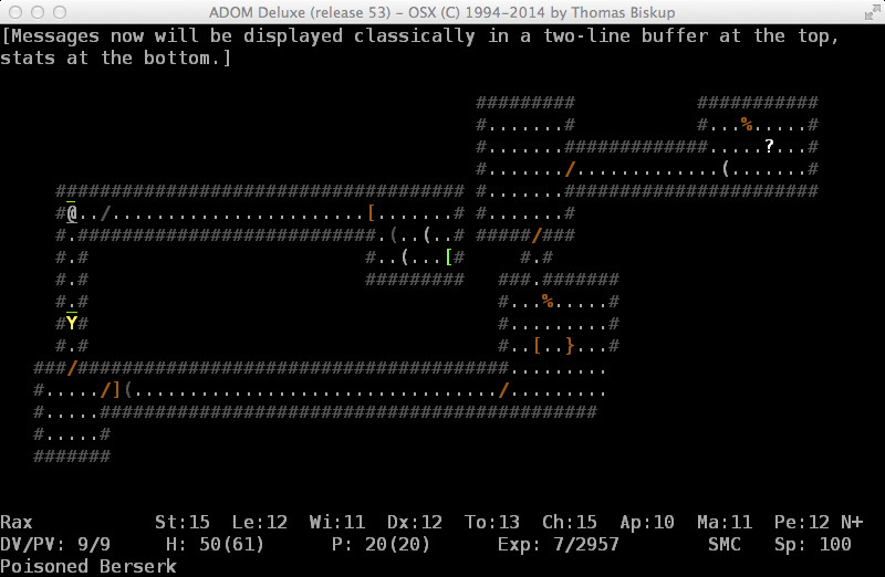 ADOM (Ancient Domains Of Mystery) screenshot 16