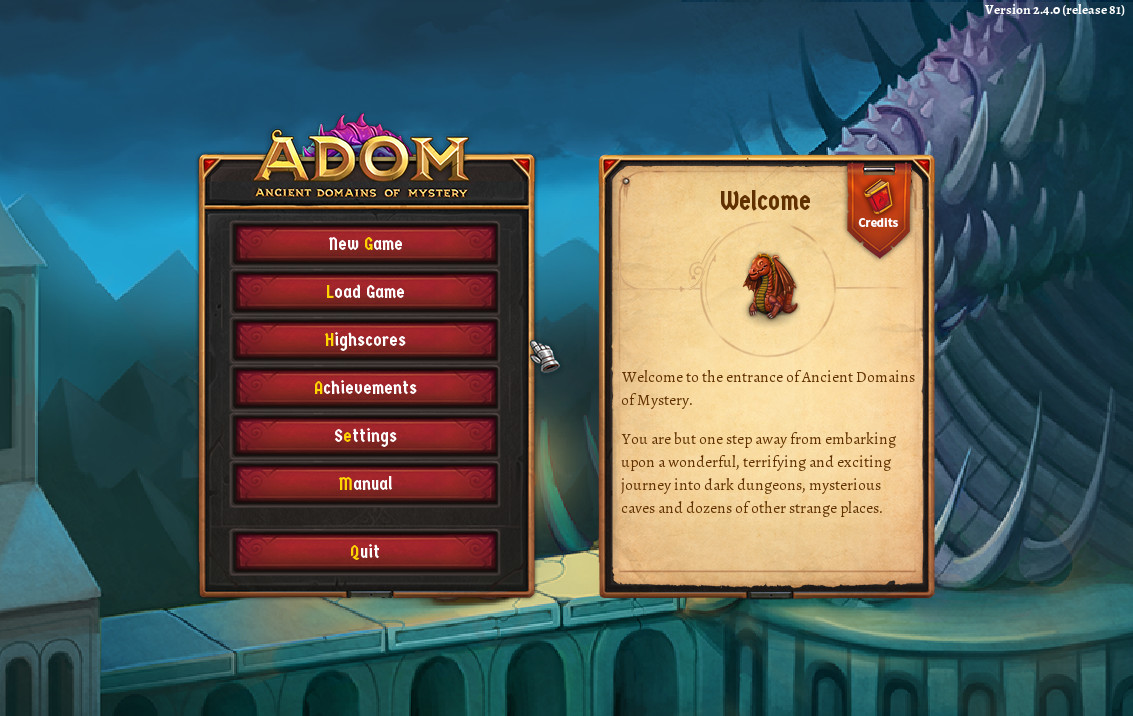ADOM (Ancient Domains Of Mystery) screenshot 2