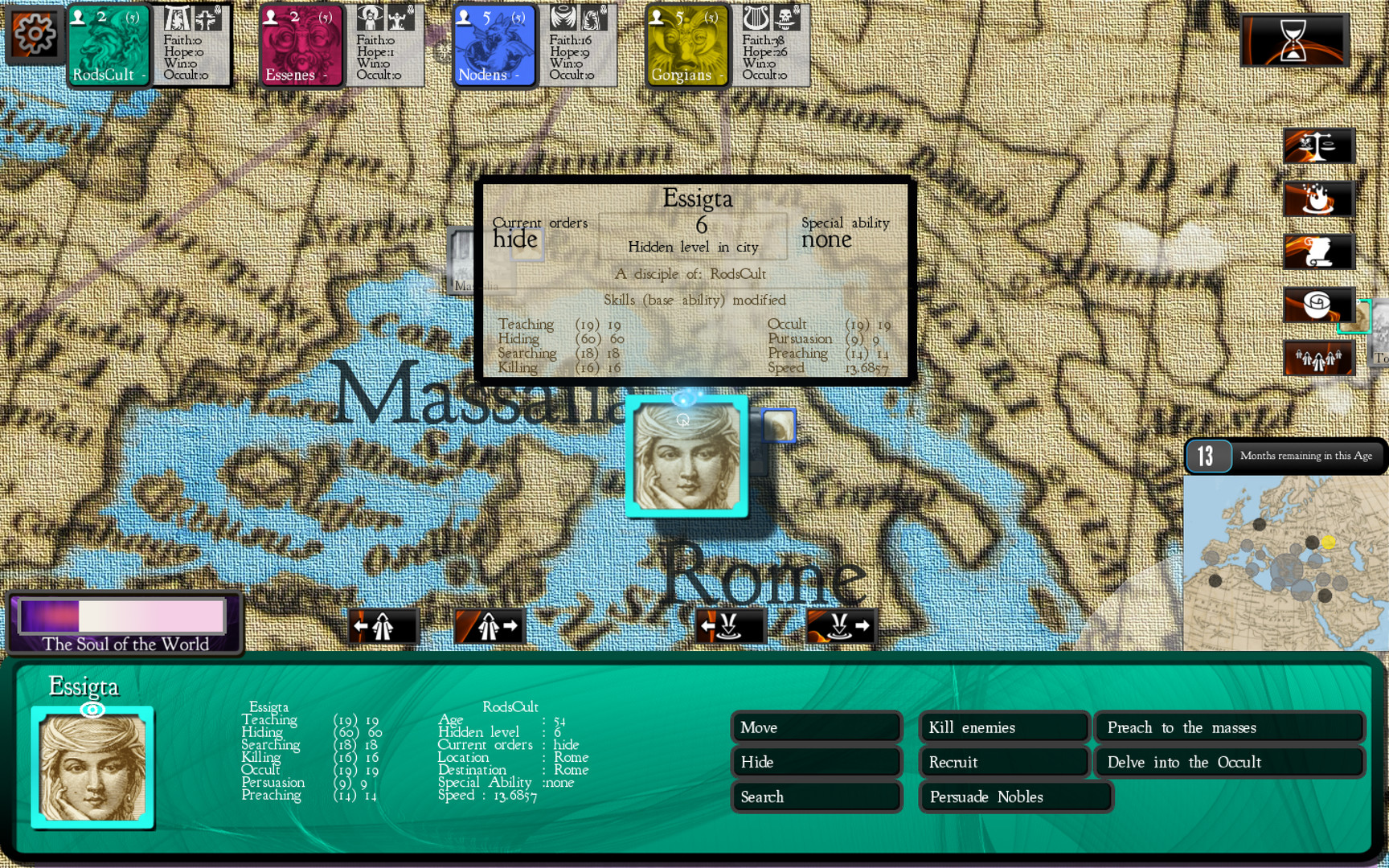 Cults and Daggers screenshot 1