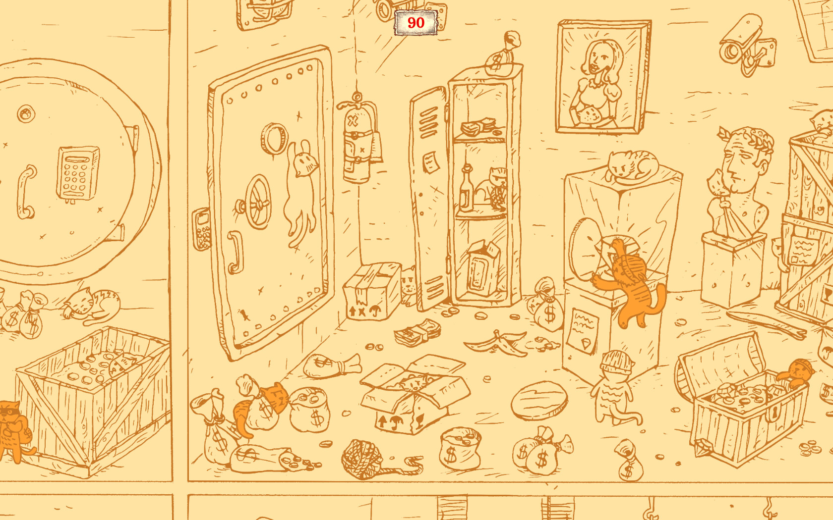 100 Find Kitties: Thief screenshot 4