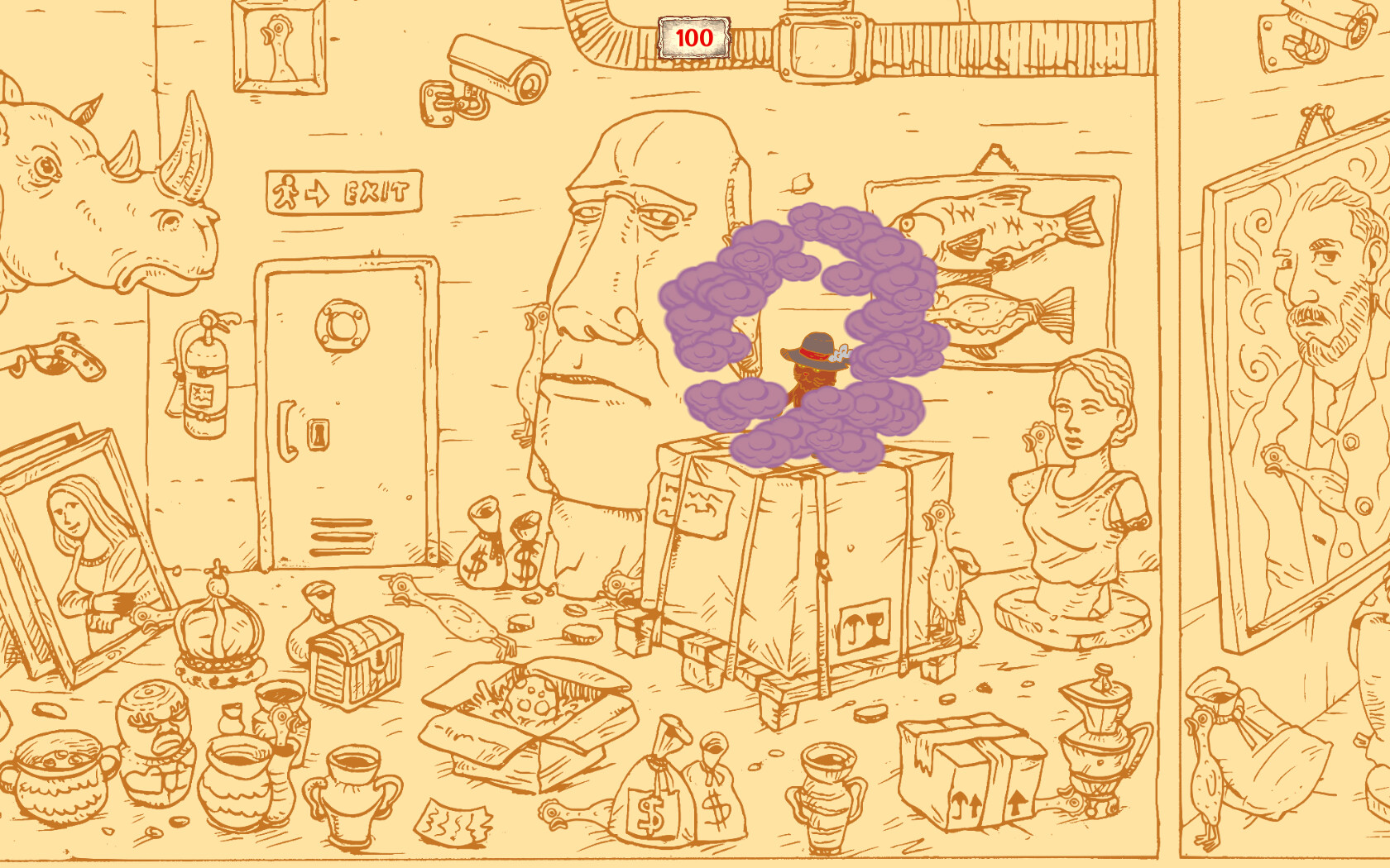 100 Find Kitties: Thief screenshot 2