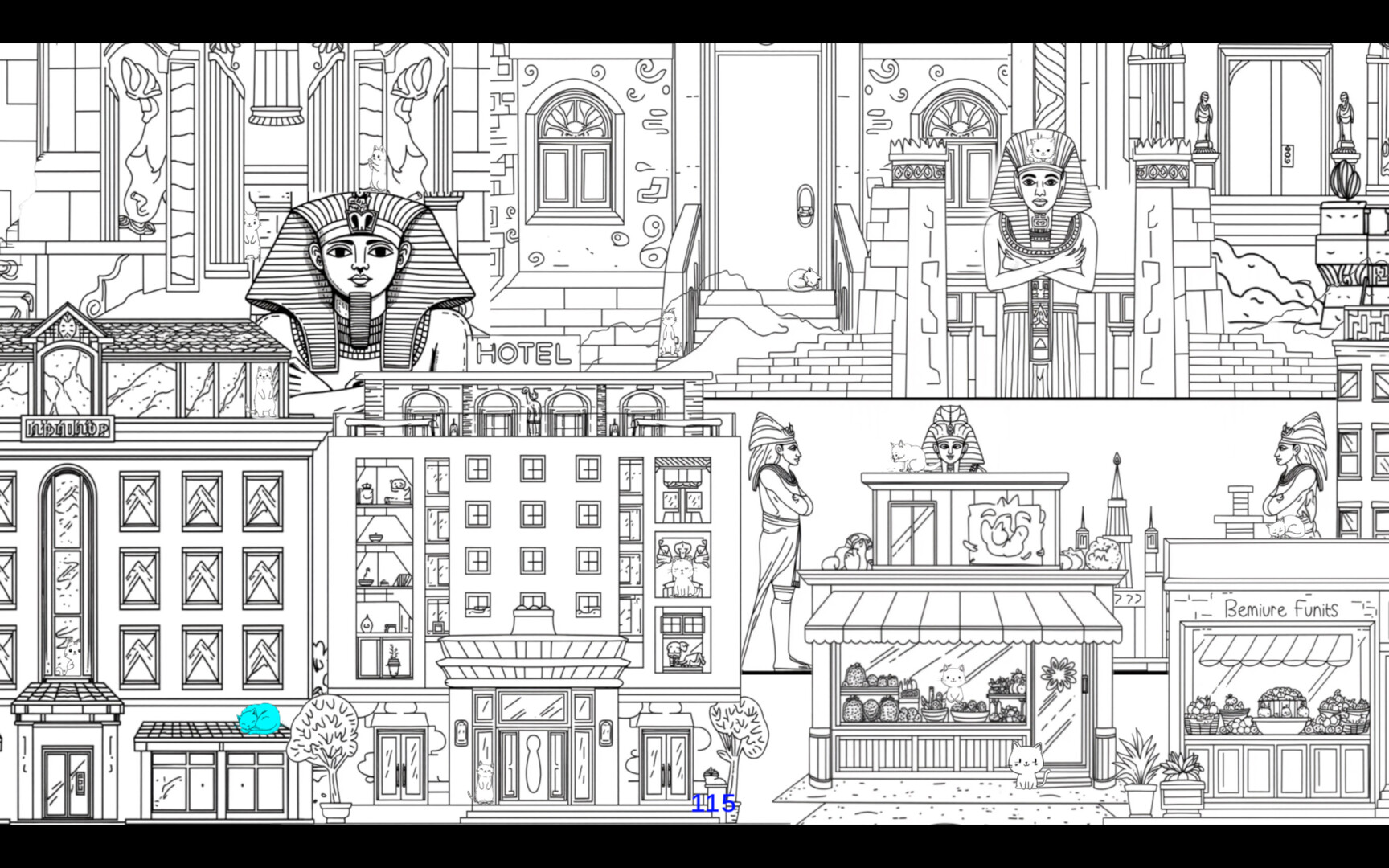 Hidden Cats of Egypt screenshot 1