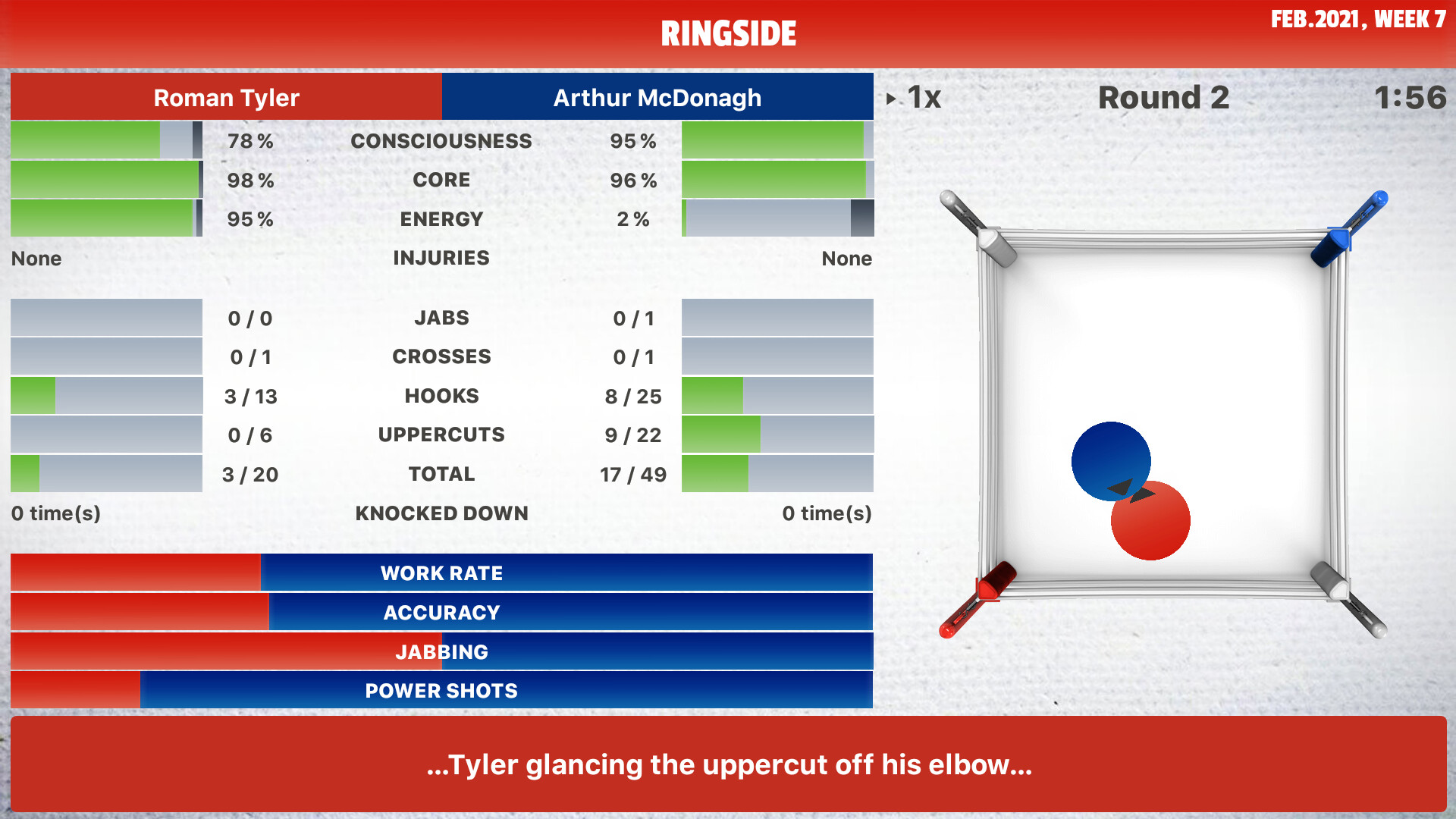 LEATHER®: Tactical Boxing Management screenshot 1