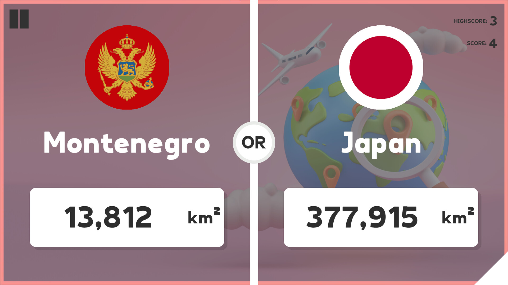Which Country Is Larger? screenshot 3