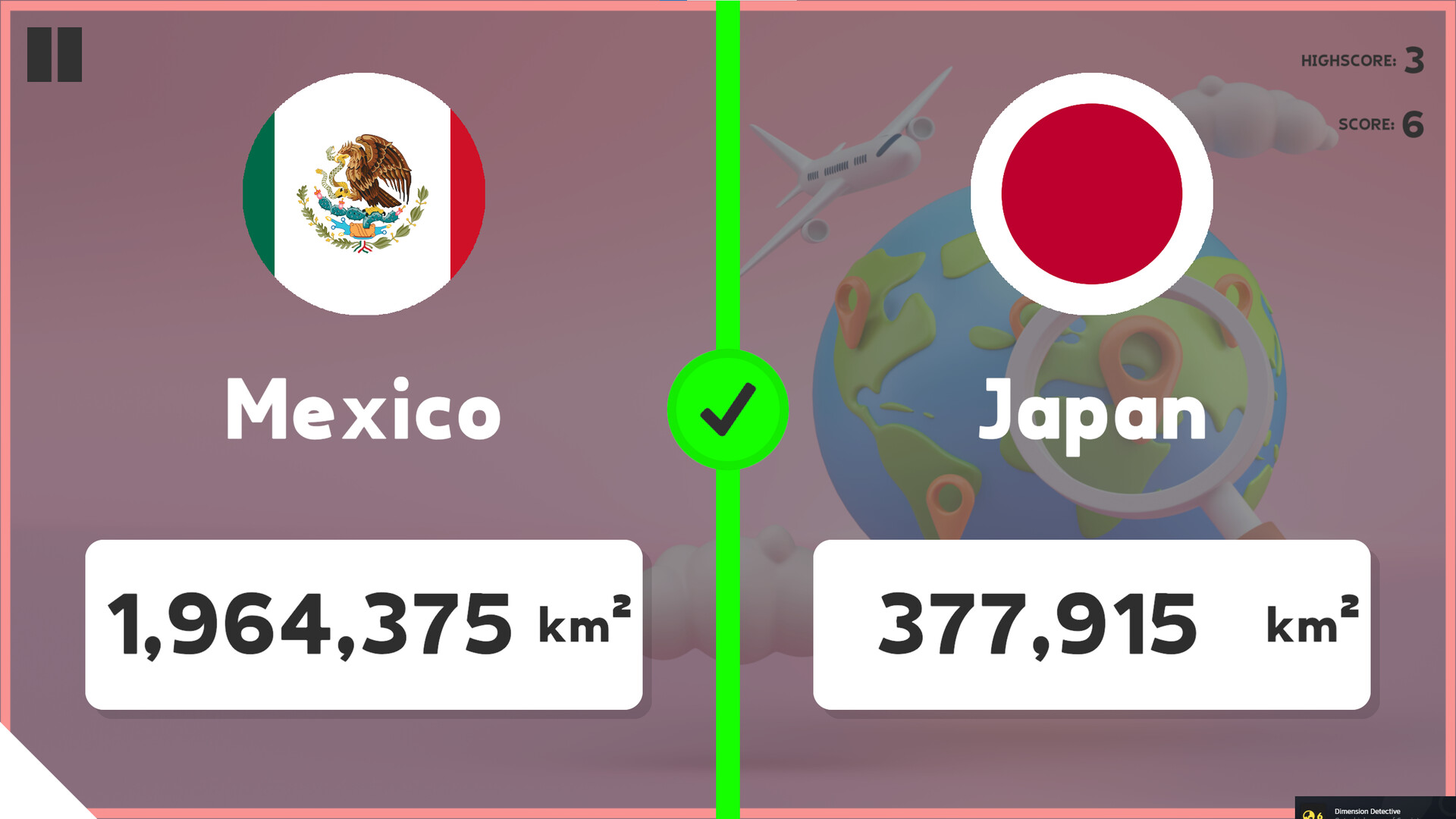 Which Country Is Larger? screenshot 4