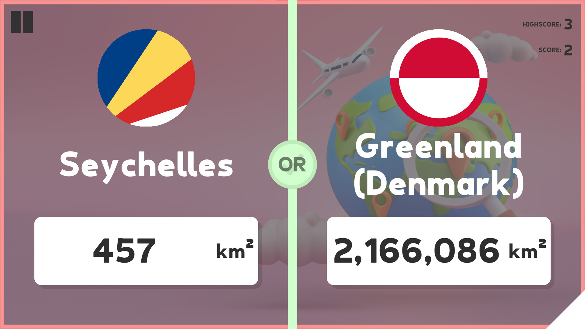 Which Country Is Larger? screenshot 9