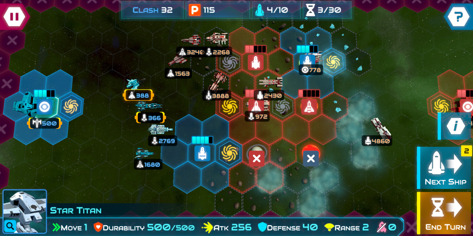 Star Titans : War of the Galaxy screenshot 5