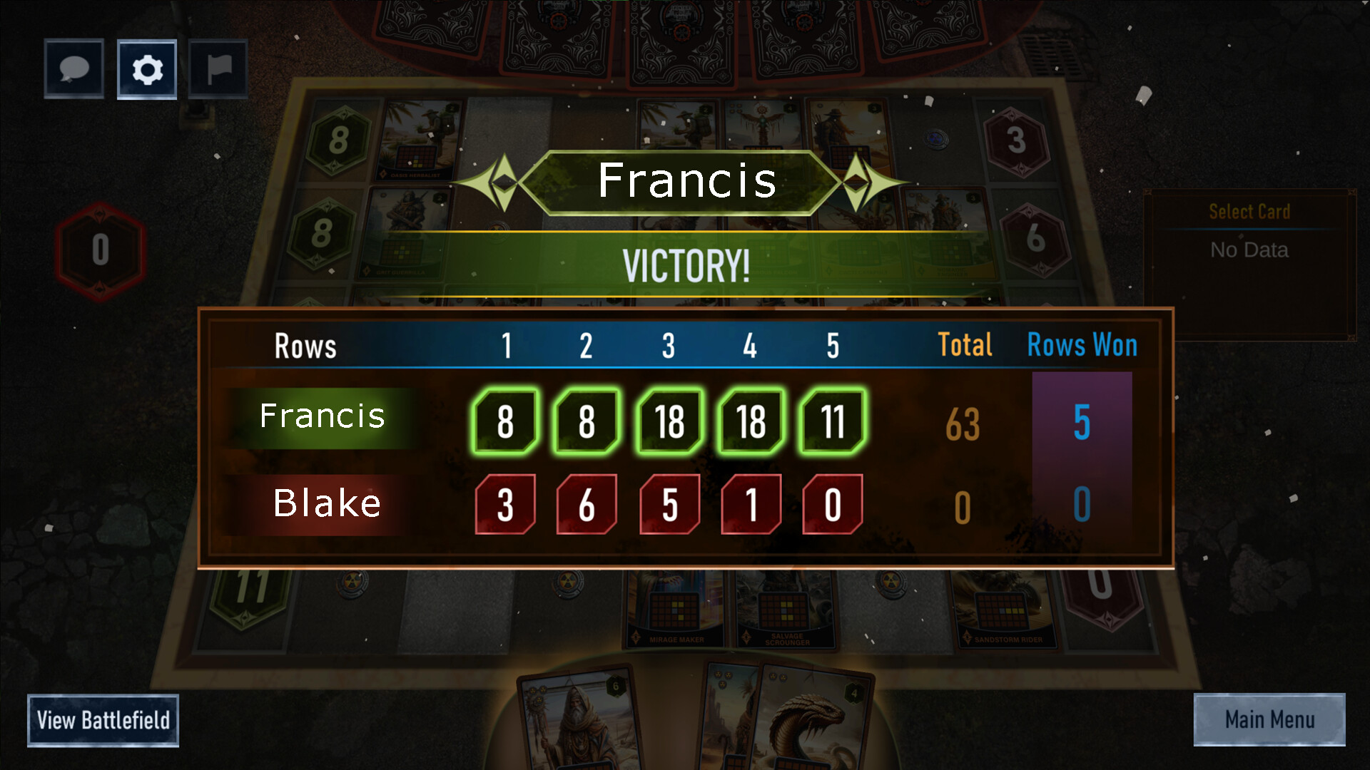Frontiers Of Ruin TCG screenshot 6