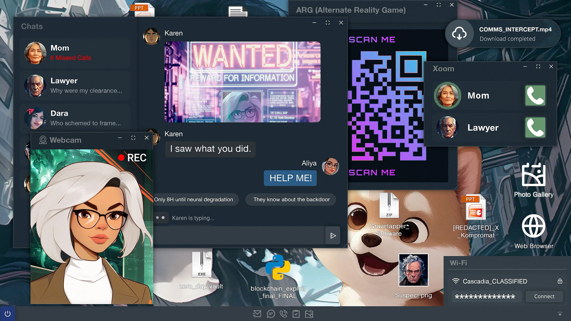 Aliya's Awakening: DOGE 2042 screenshot 3