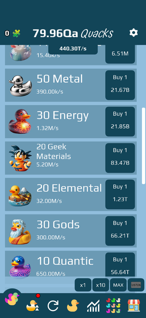 Ducky Clicker Idle Game screenshot 2