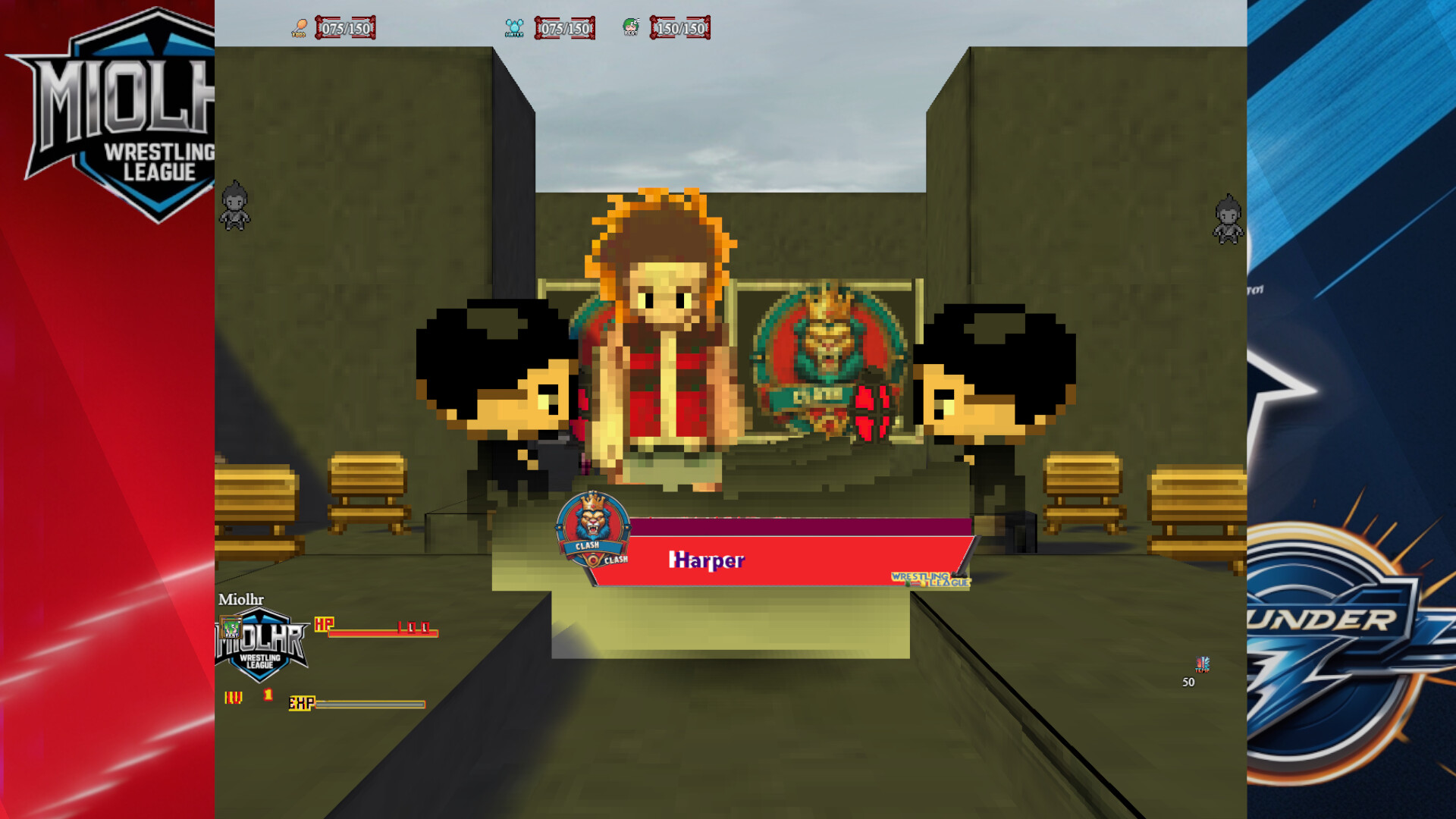 Miolhr Wrestling League The Game screenshot 1