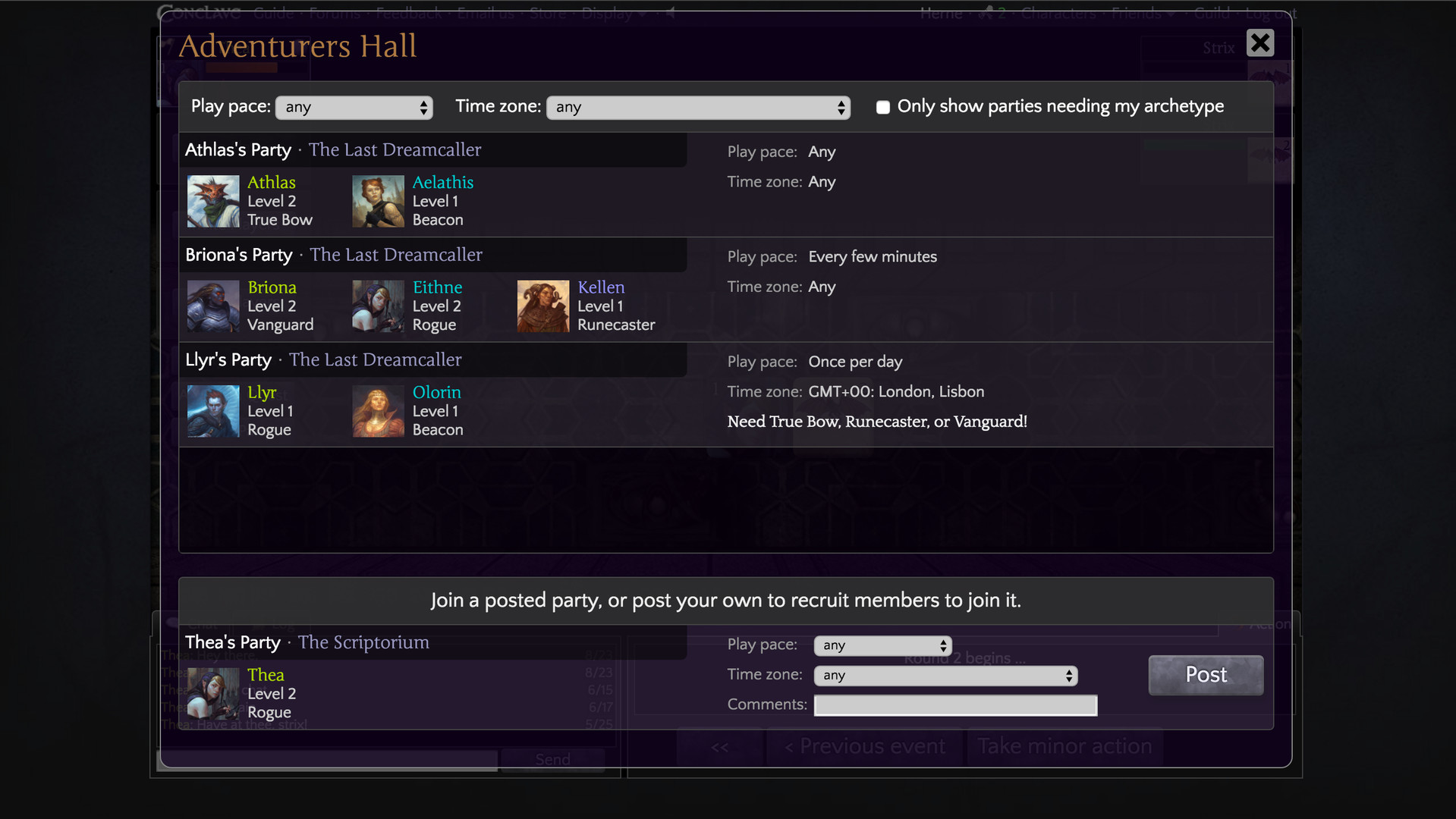 Conclave screenshot 9