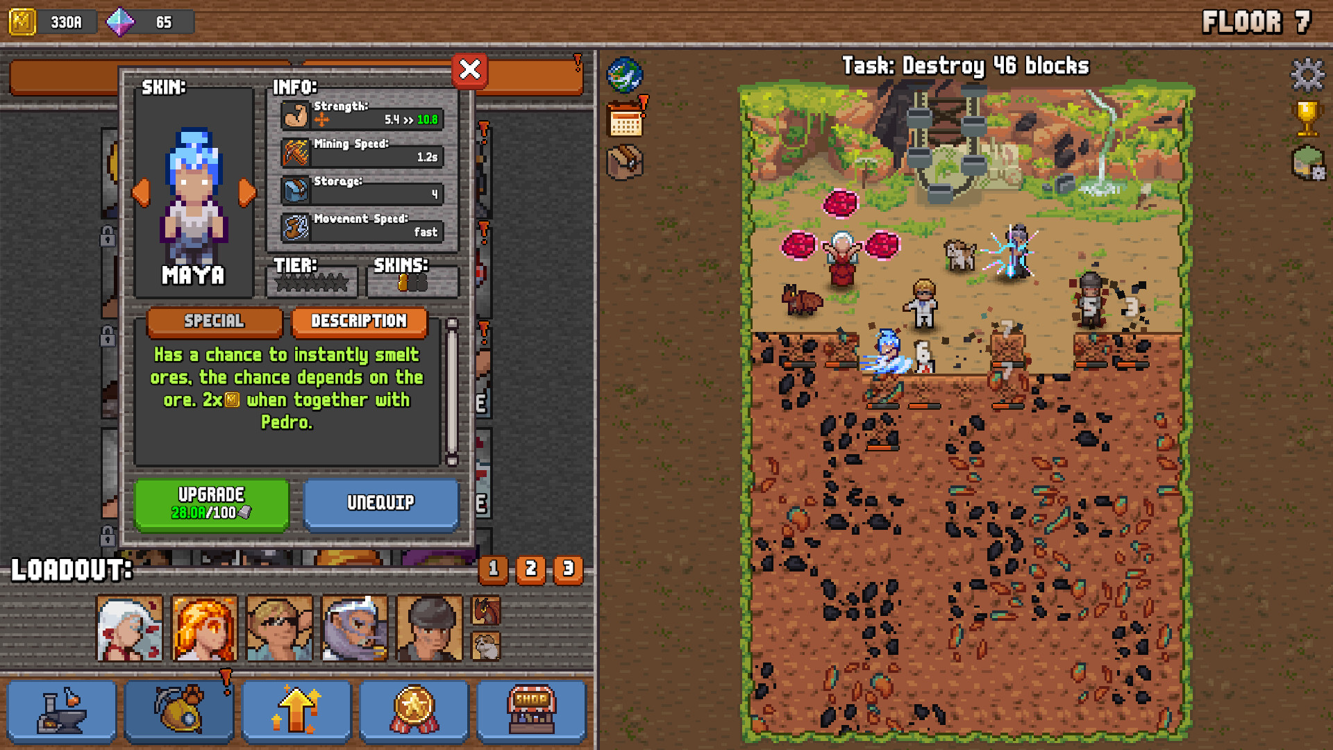 Idle Cave Miner 2 screenshot 1