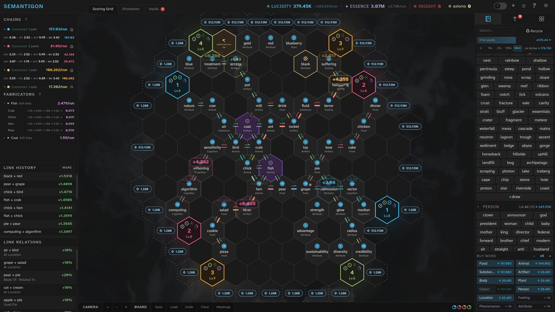 Semantigon screenshot 1