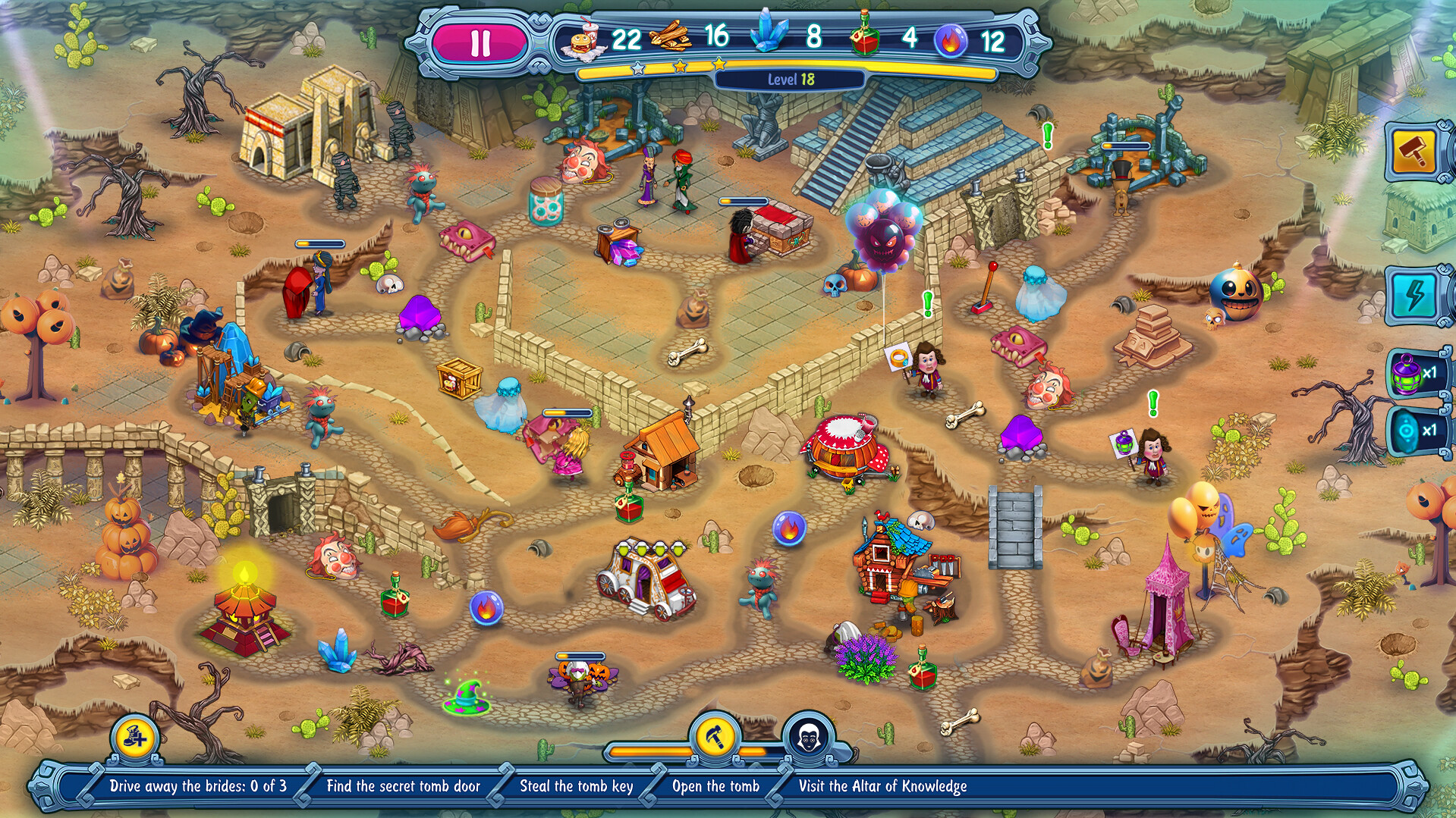 Incredible Dracula: Academy of Shadows screenshot 4