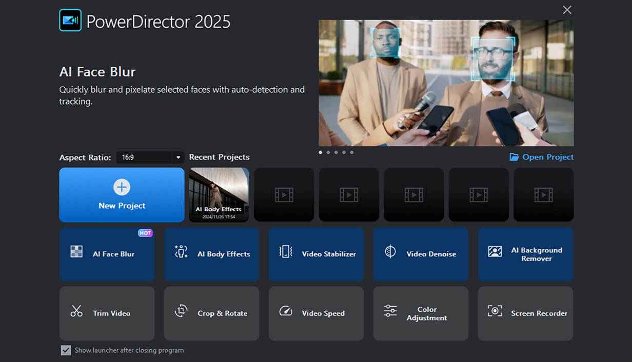 CyberLink PowerDirector 2025 Ultra screenshot 1