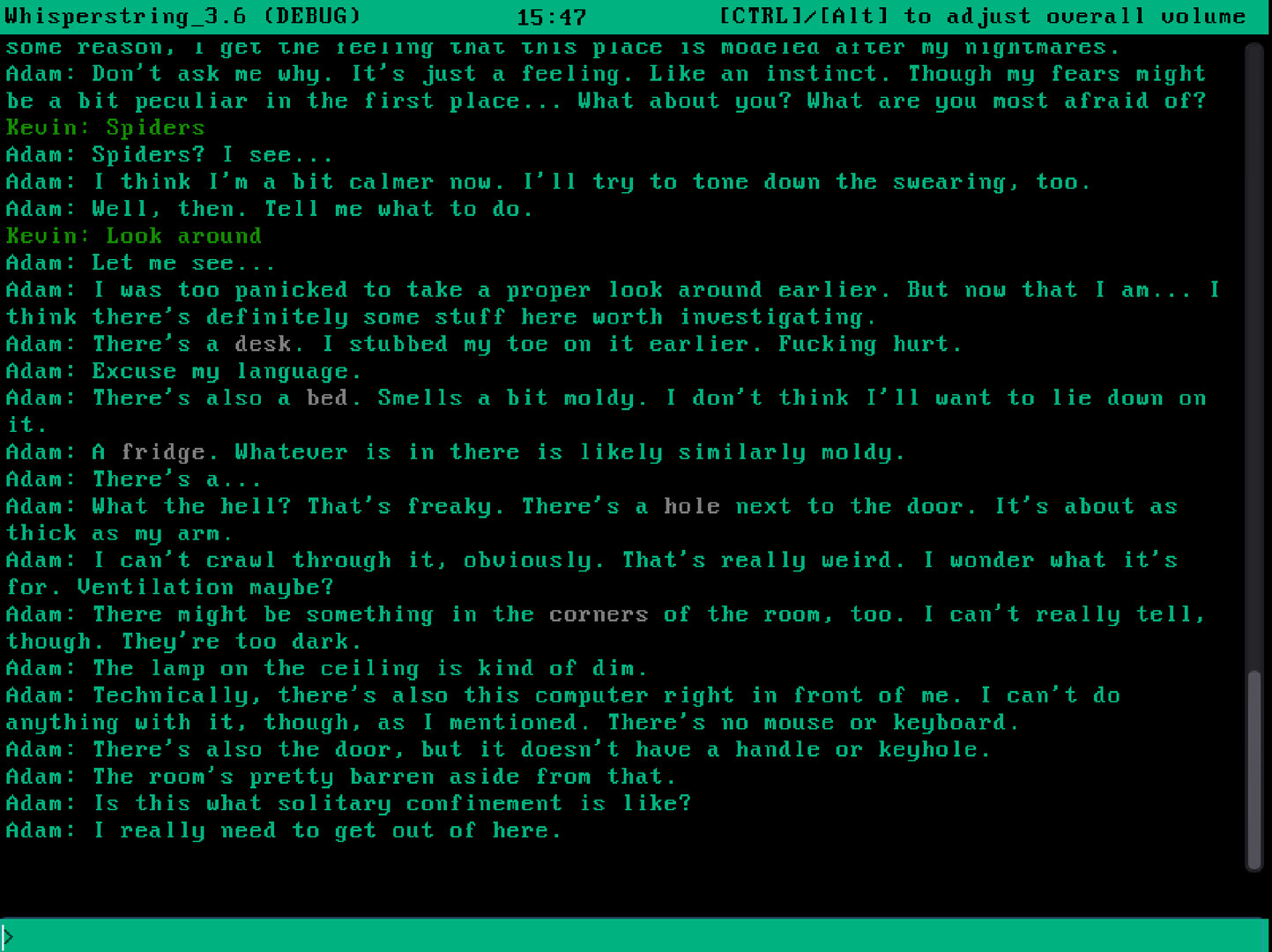 Whisperstring screenshot 2