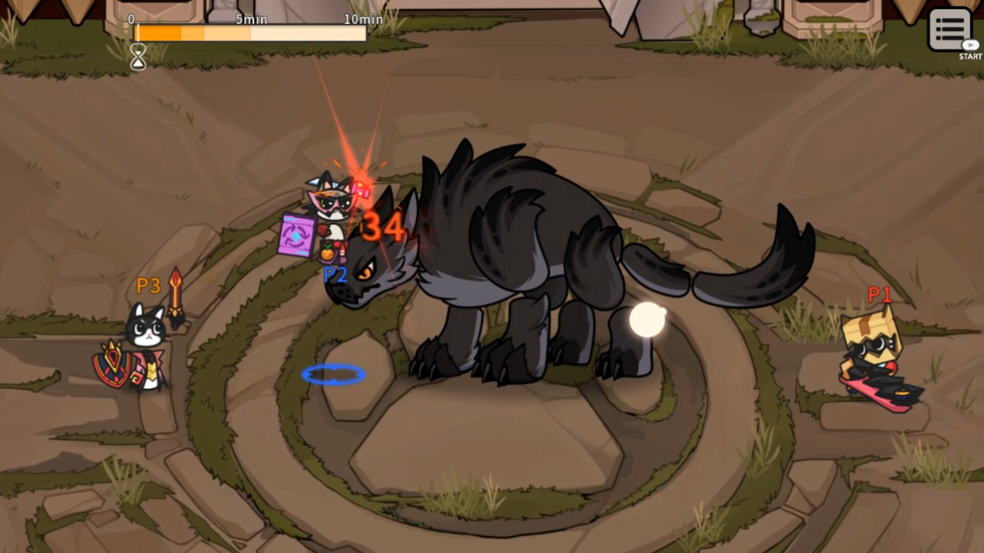 Cat Gladiator screenshot 2