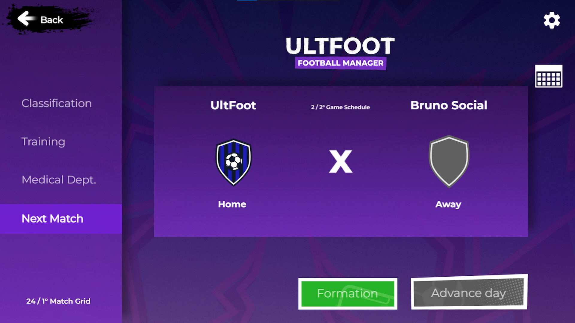 UltFoot: Football Manager screenshot 4