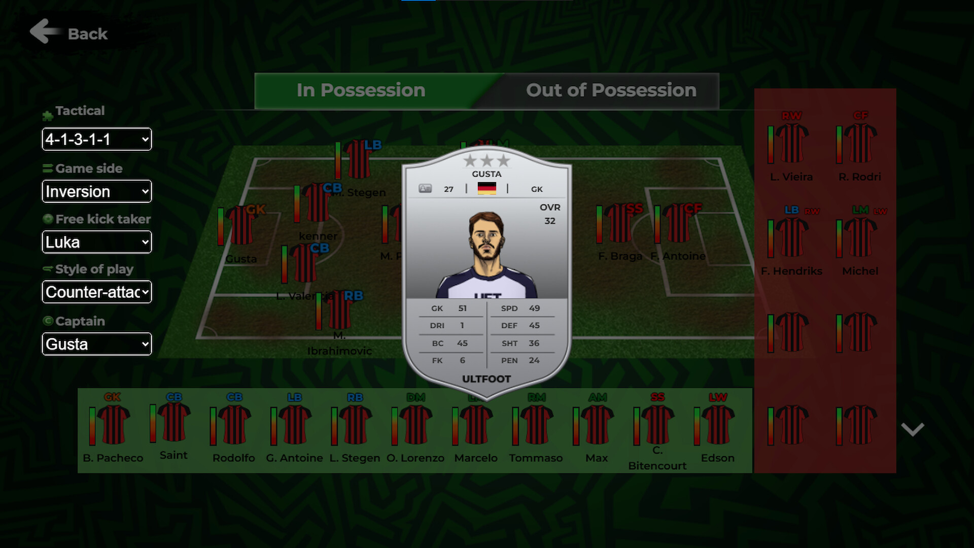 UltFoot: Football Manager screenshot 5