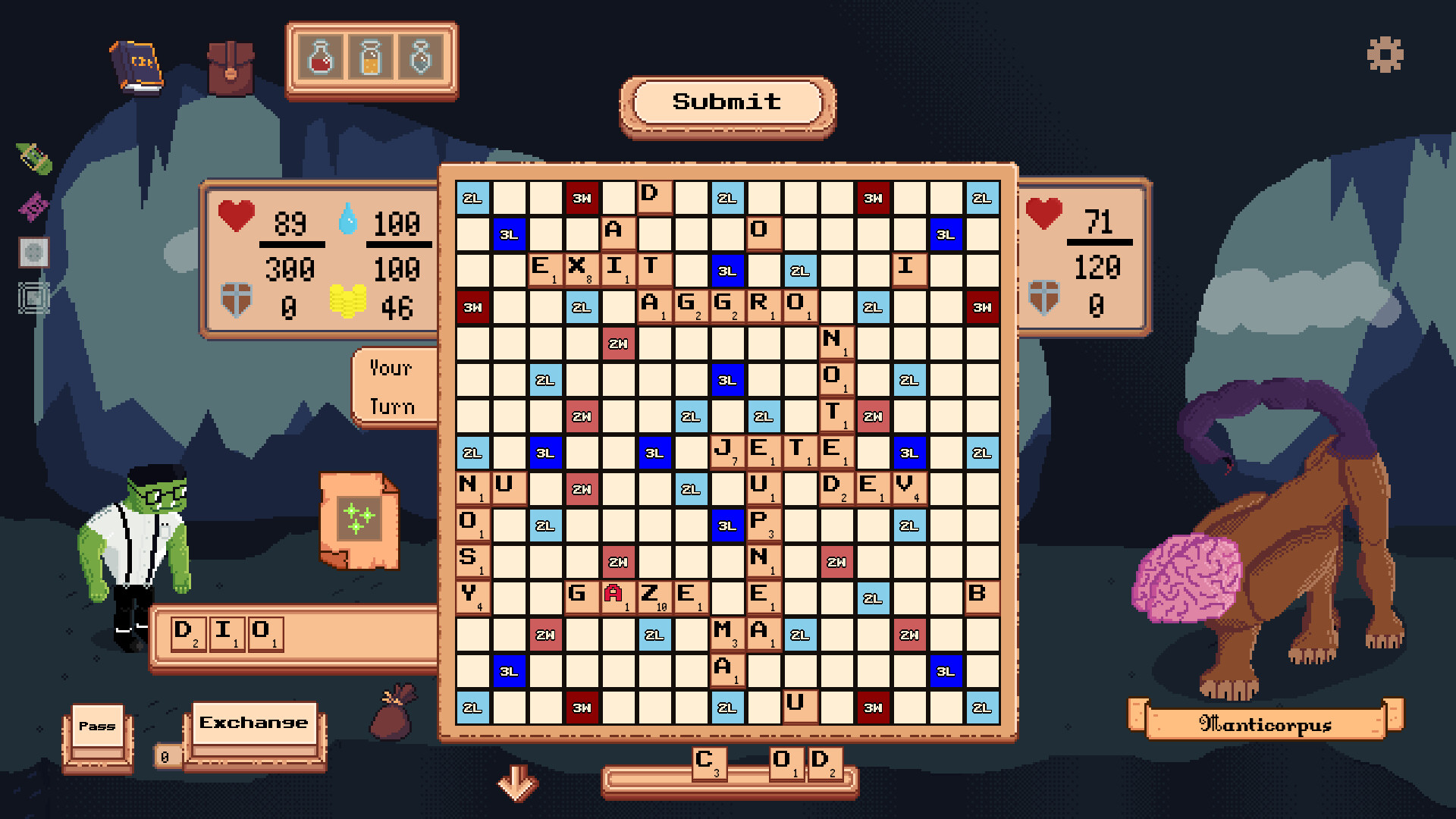Wyrm Words screenshot 1