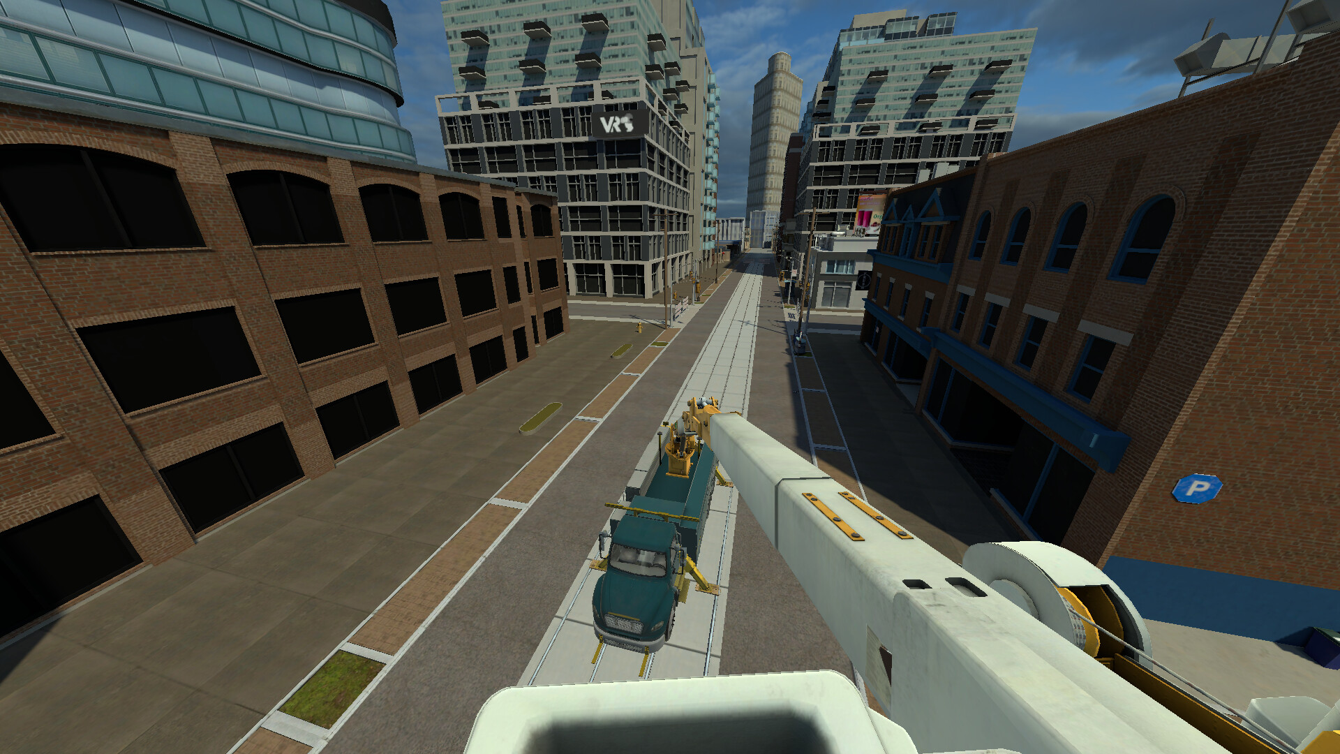 Bucket Truck VR Simulator screenshot 7