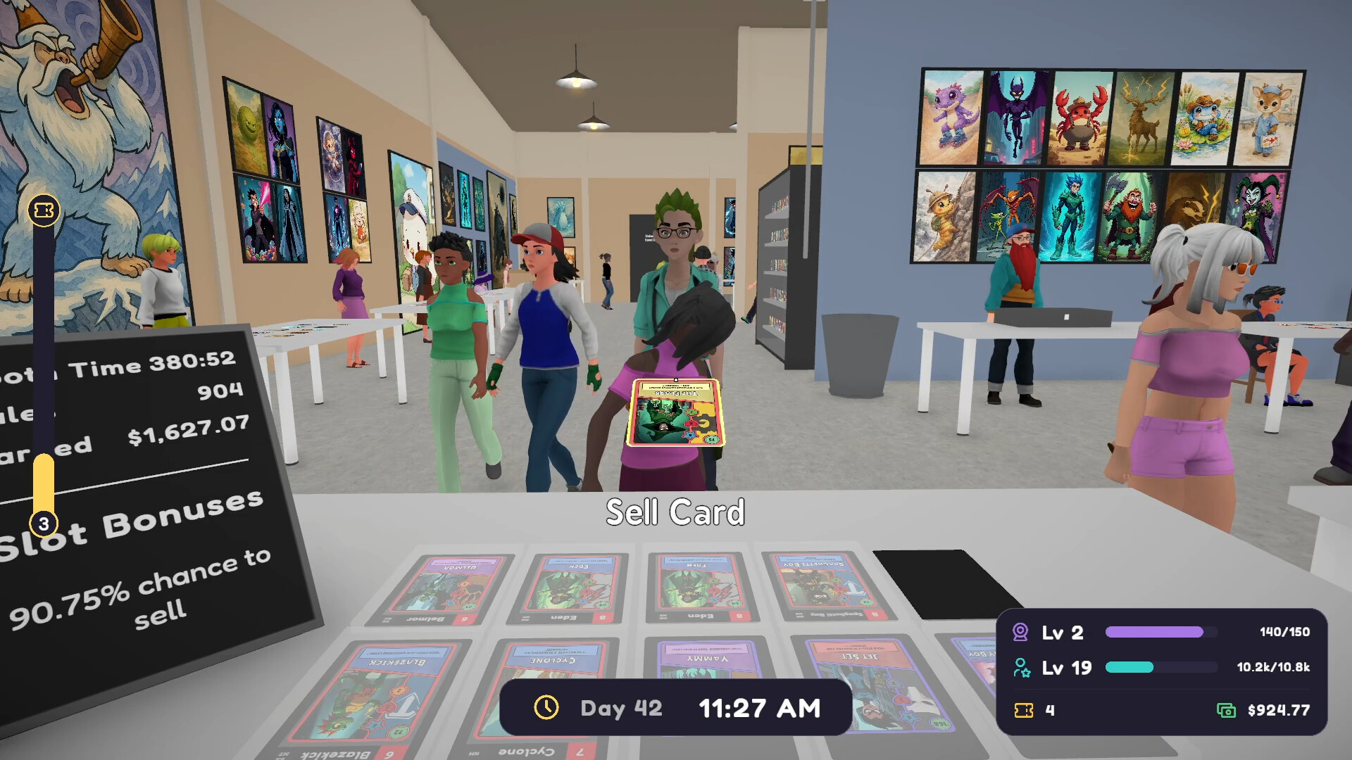 Card Collection Simulator screenshot 1