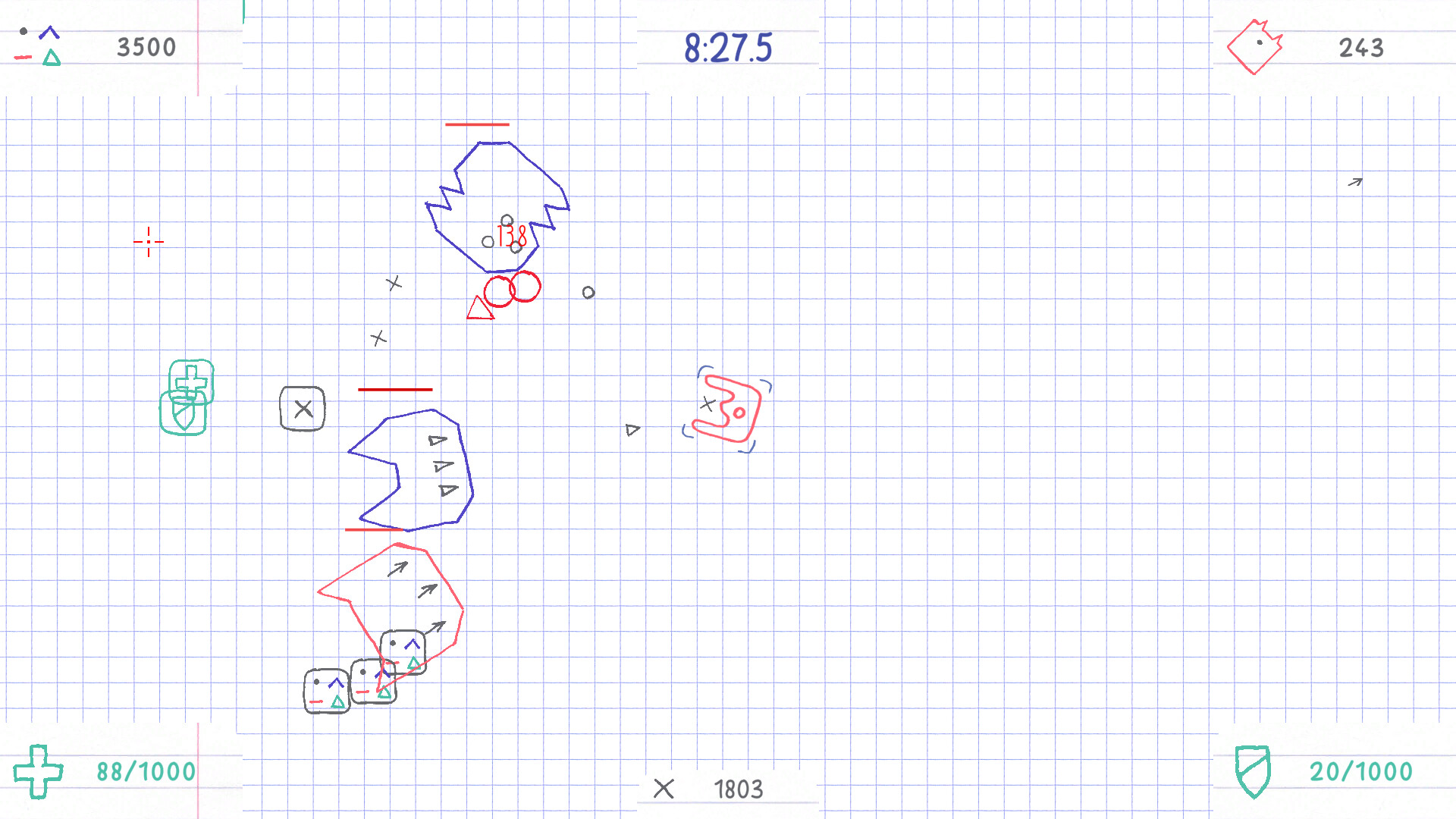 Squared Notebook Fight screenshot 4
