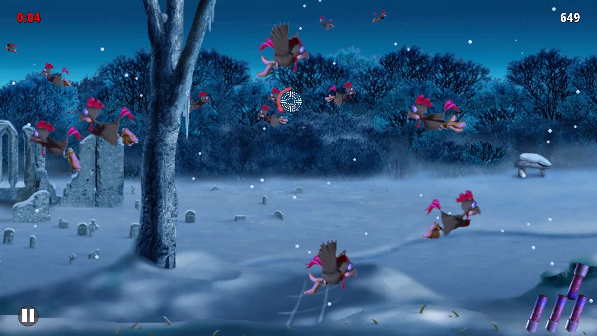 Moorhuhn Winter Edition screenshot 4