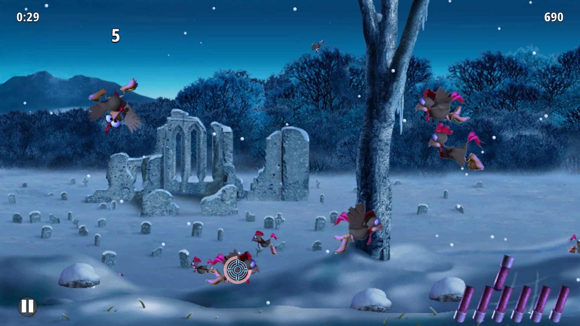 Moorhuhn Winter Edition screenshot 6