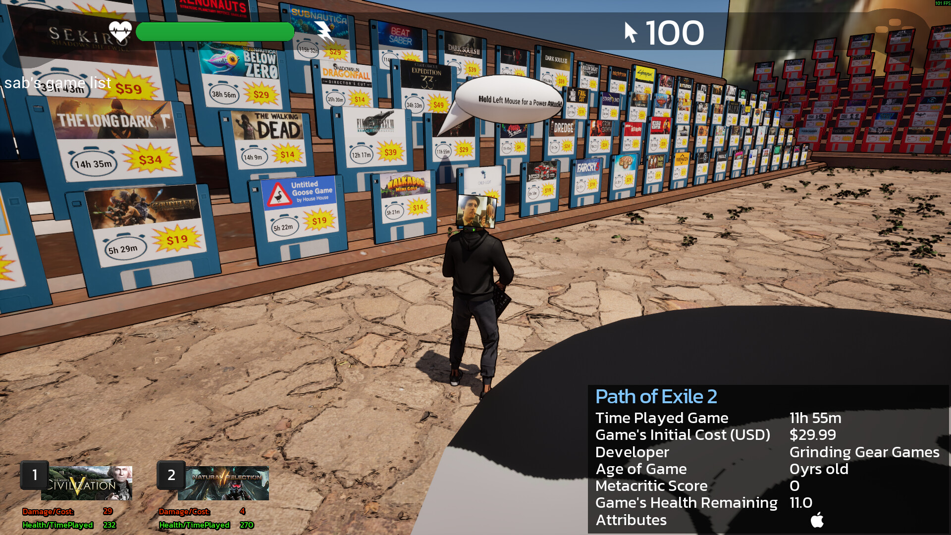 Game Quest: The Backlog Battler screenshot 1
