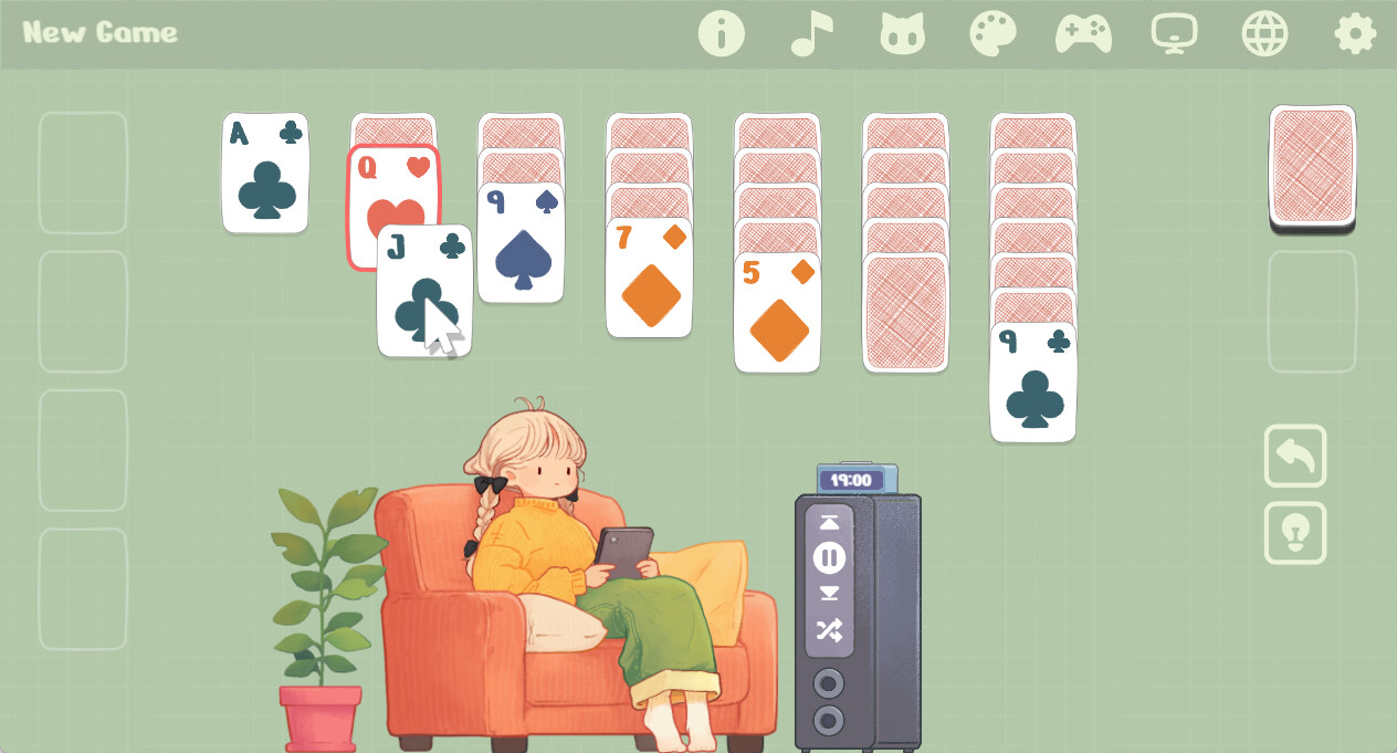 Cozy Solitaire screenshot 1