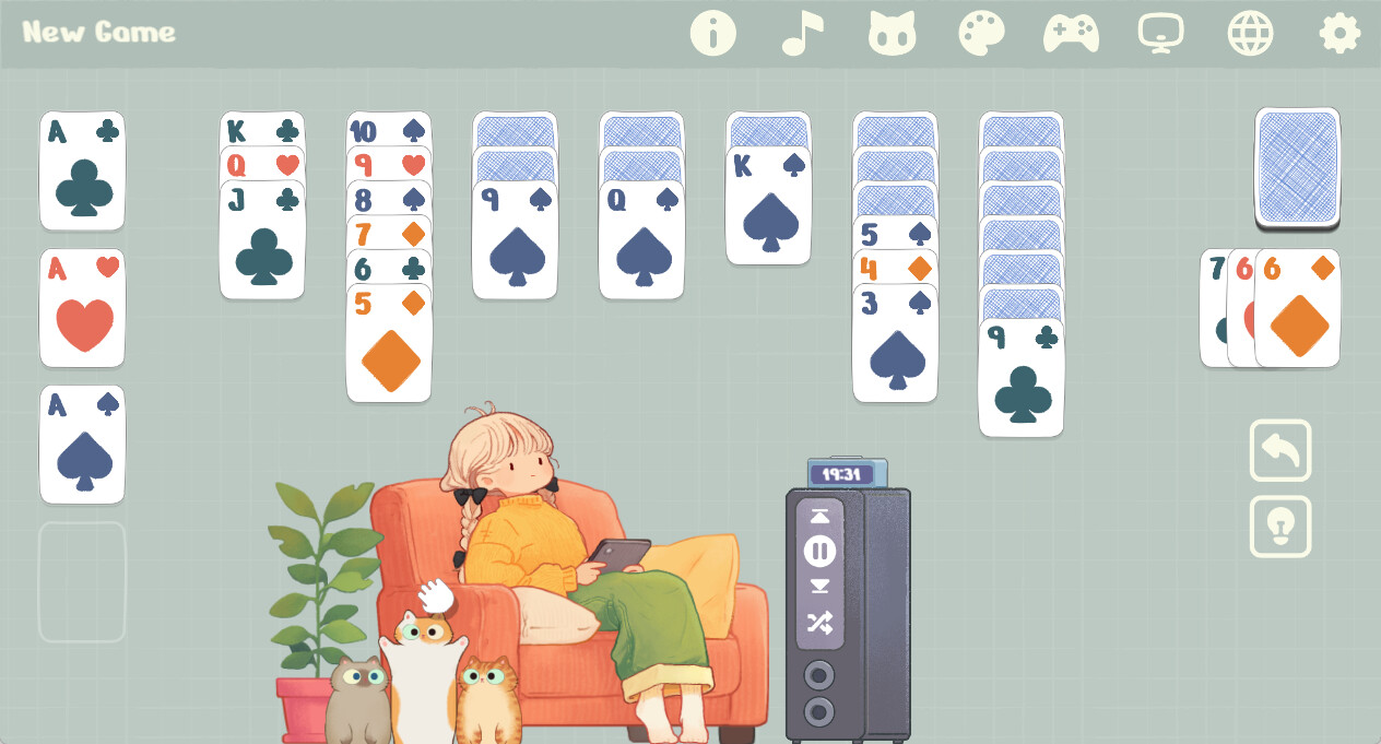 Cozy Solitaire screenshot 2