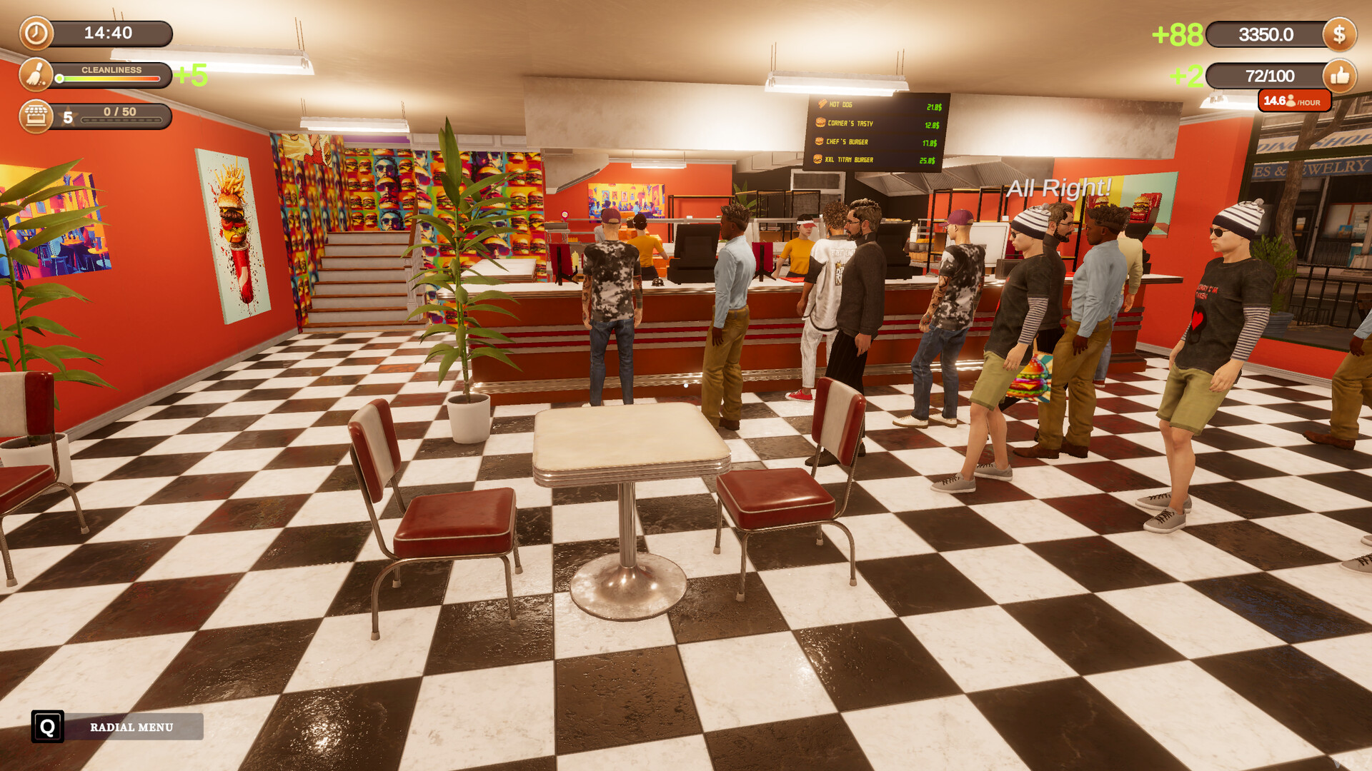 Corner Kitchen Fast Food Simulator screenshot 8